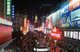 China: Neon lights on Nanjing Lu, Shanghai’s exclusive shopping avenue, (Walking Street), Shanghai